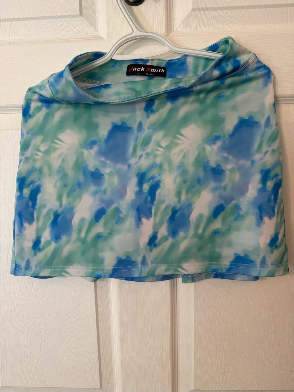 Jack Smith Blue & Green Tie-Dye Mini Golf Skort